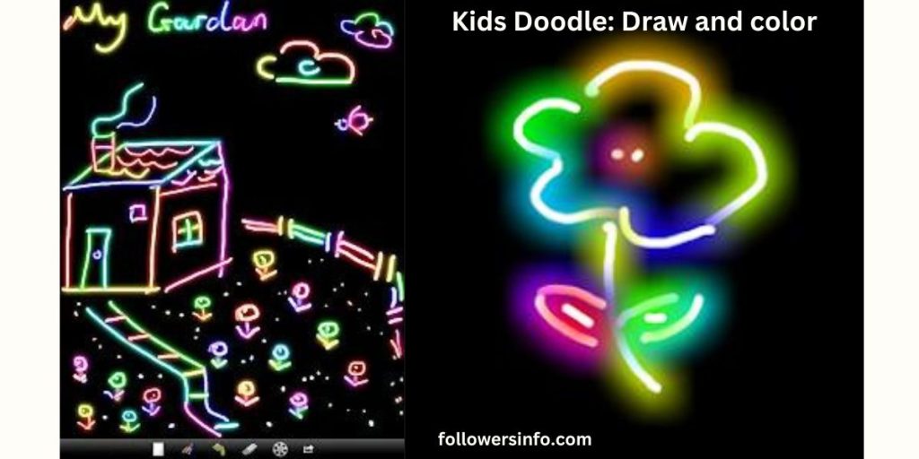 Kids Doodle: Draw and color